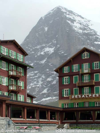 Kleine Scheidegg,Eiger,Desalpes Hotel
