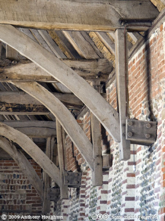 Waxham Barn,Beams