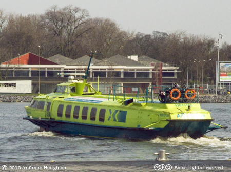 Fast Flying Ferry,Amsterdam,Hydrofoil,Het IJ
