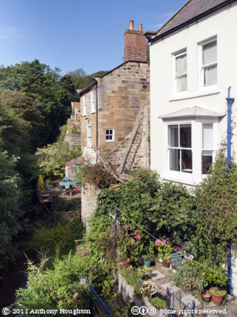 Stream,Robin Hood's Bay,Houses
