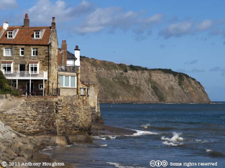 Slipway,Robin Hood's Bay,Houses,Sea