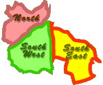 South Eastern Area Map