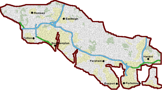 HampshireSE Map