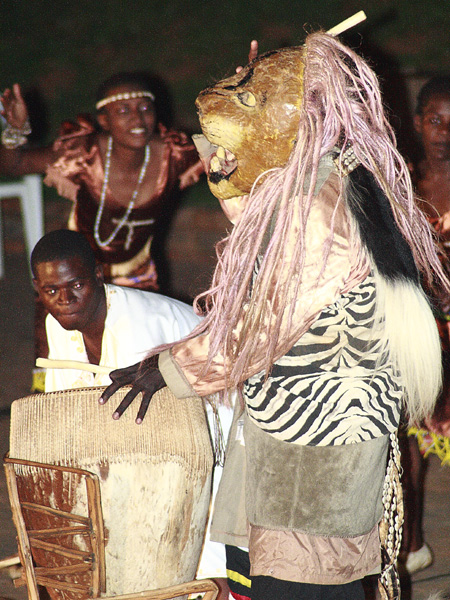 Gulu,Lionman,Ndere Dancers,Kampala