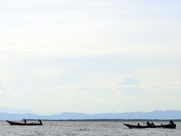 Fishing Boats,Kazinga Channel,QENP,Queen Elizabeth National Park
