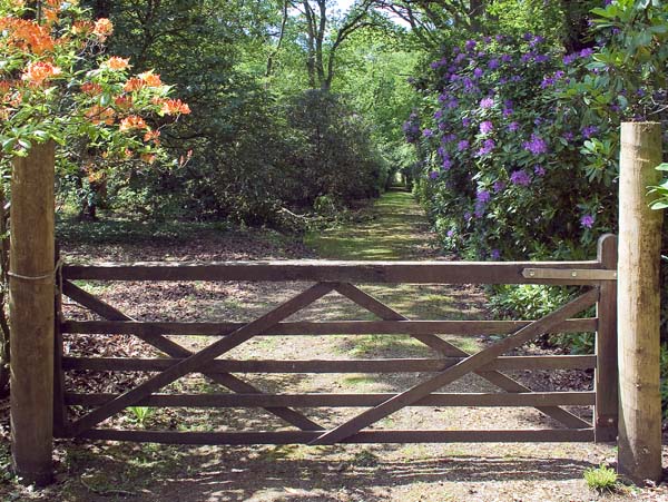 Gate,Exbury Gardens
