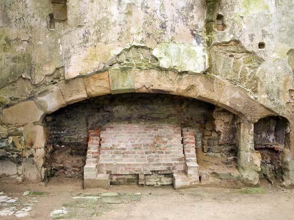 Kitchen,Fireplace,Hardwick Old Hall
