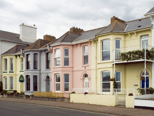 Houses,Esplanade,Exmouth