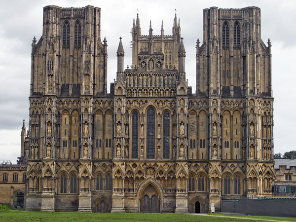 West Front,Church,Wells Cathedral