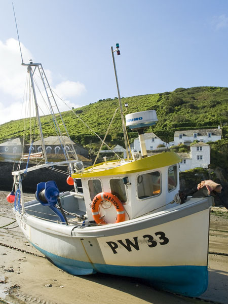 Fishing Boat,PW33,Port Isaac