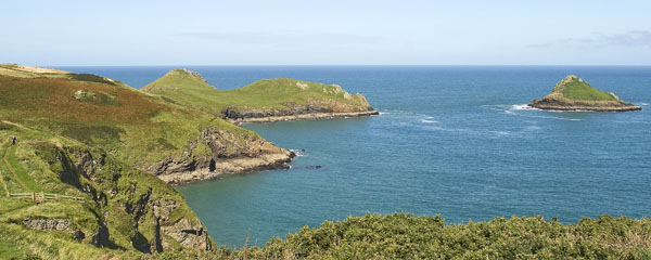 The Moules,The Rumps,Pentire Point,Padstow,Cliffs,Island