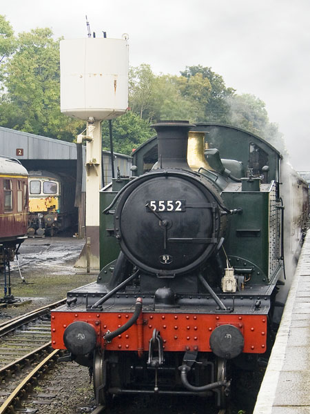 GWR 5552,Bodmin and Wenford Railway,Heritage,Train,Steam Engine,Locomotive