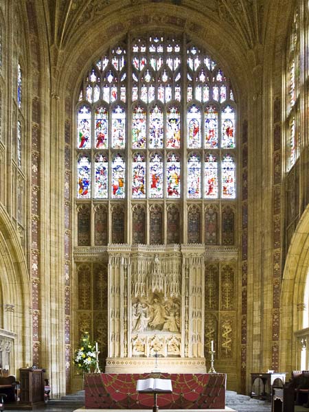 Altar,Sherborne Abbey,Church