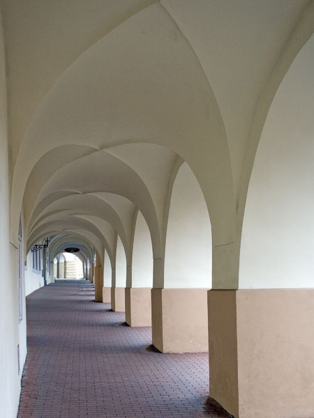 Arcade, Loretánské náměstí­, Loretanska,Hradčany,Hracany,Prague,Praha
