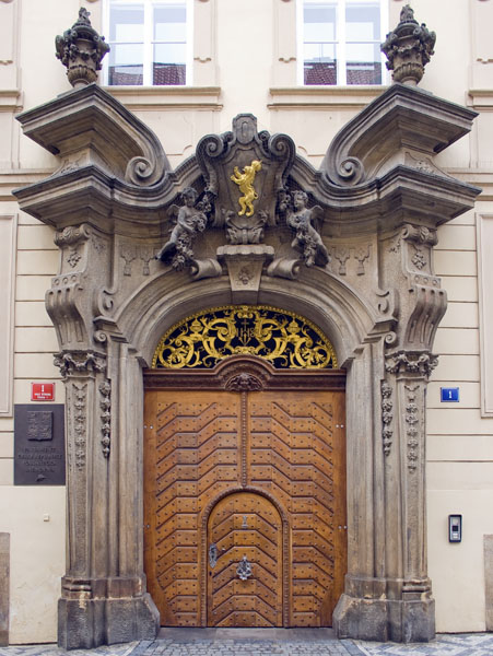 Doorway,Valdštejnský palác,Wallenstein Palace,Malá Strana,Lesser Quarter,Mala Strana,Prague,Praha