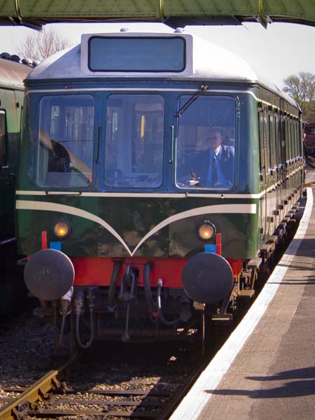 Class 117,DMU,Diesel Multiple Unit,Corfe Castle Station,Swanage Railway,Heritage,Train,Purbeck