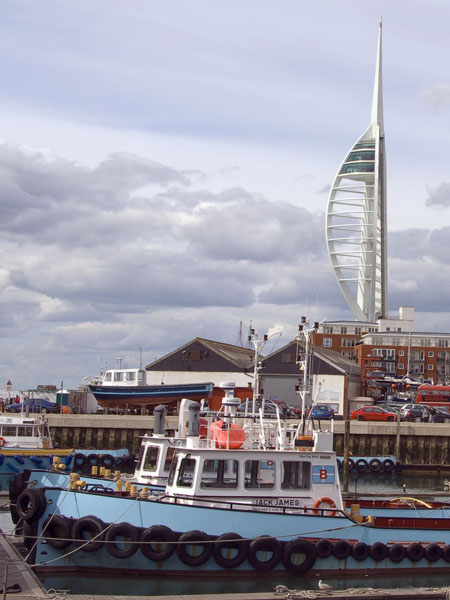 Spinnaker Tower,Camber Docks,Portsmouth