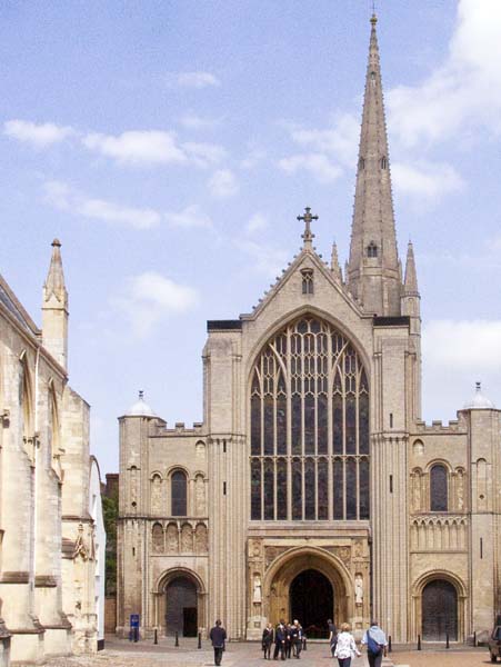 Norwich Cathedral,Church,West Front