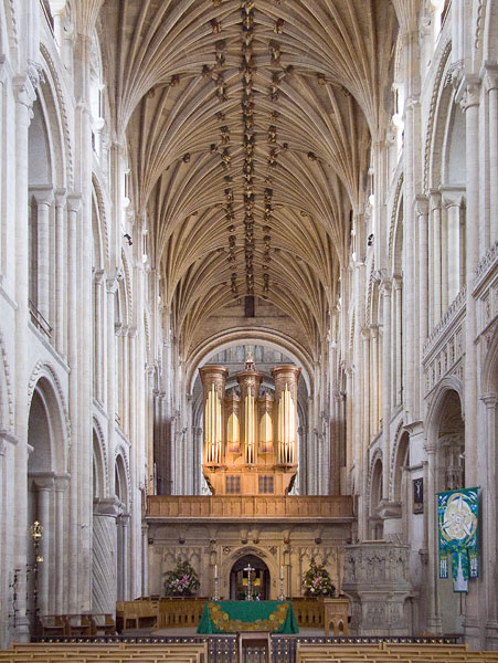 Norwich Cathedral,Church,Nave