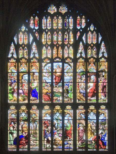 Norwich Cathedral,Church,West Window,Stained Glass
