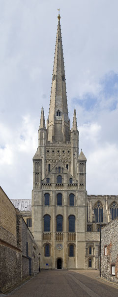 Norwich Cathedral,Church,South Front