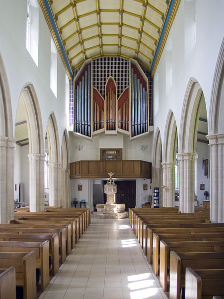 Nave,St Mary and All Saints Church,Walsingham