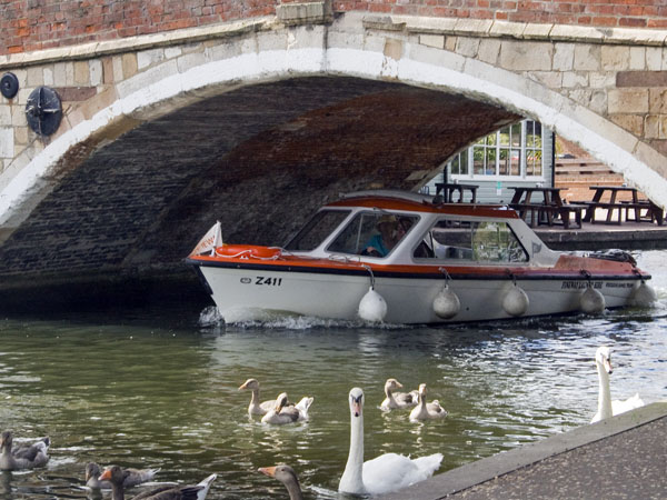 Wroxham Bridge,Boat