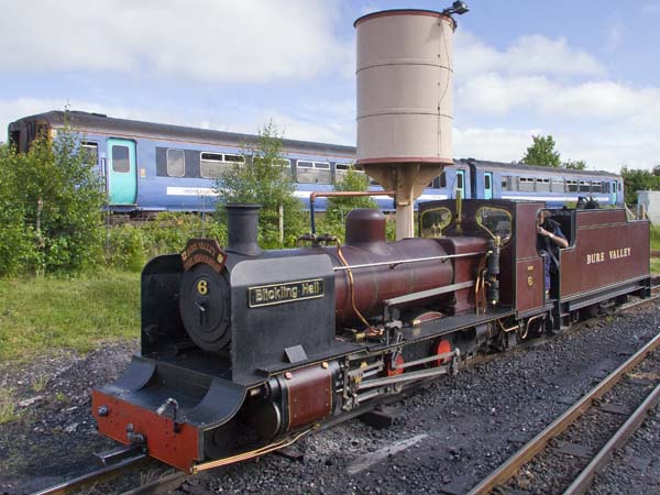 Blickling Hall,Steam Engine,Locomotive,Class 156,DMI,Diesel Multiple Unit,BVR,Wroxham Station,Bure Valley Railway,Narrow Gauge,Miniature