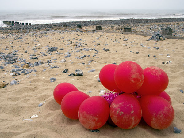 Beach,Balloons,Cromer