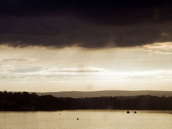River Teign,Estuary,Sky,Sunset