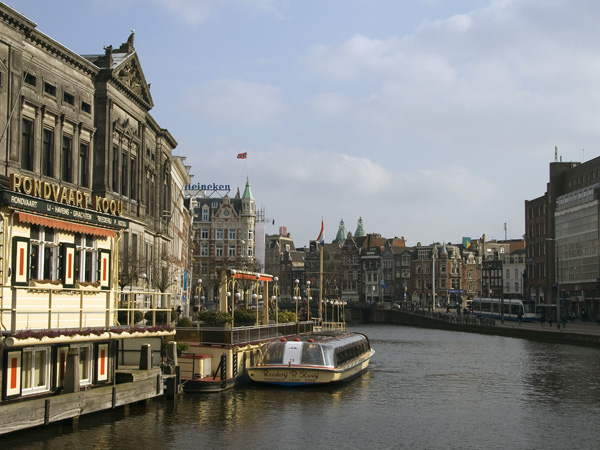 Oude Turfmarkt,Houses,Canal,Amsterdam