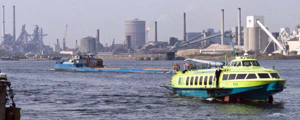 Fast Flying Ferry,IJmuiden,Veer Velsen Zuid,Hydrofoil,Noordzeekanaal,North Sea Canal