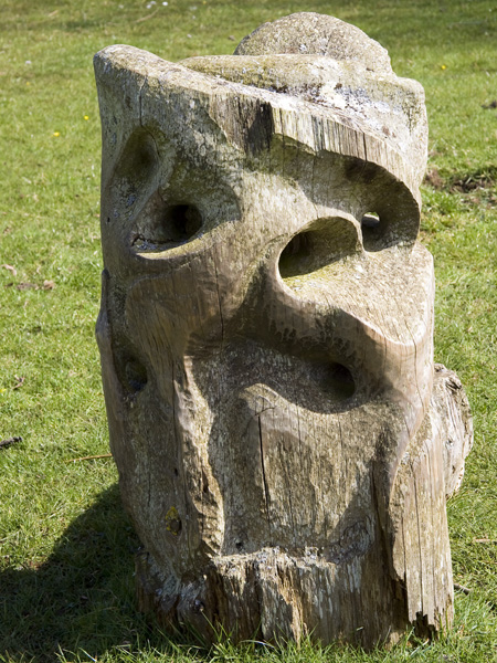 Wood Sculpture,Abbotsbury Swannery