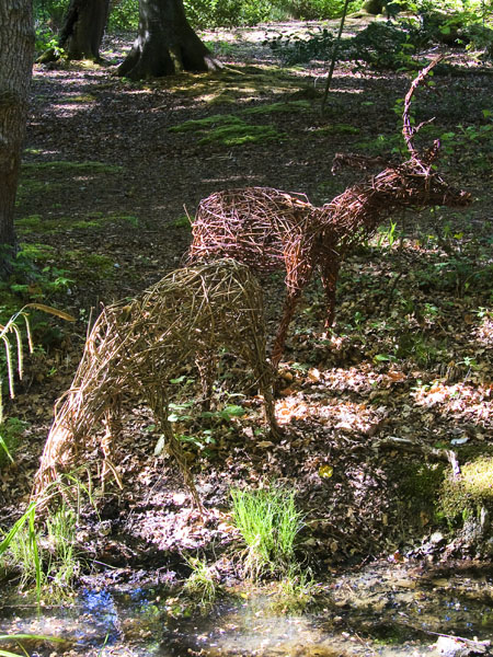 Wicker Deer,Statue,Sculpture,Steamer Point