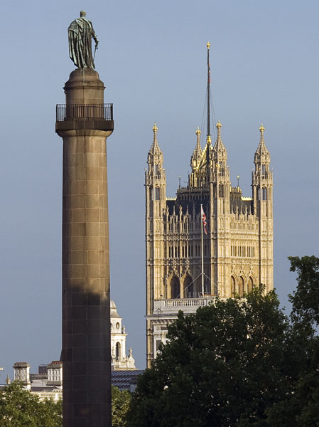 Duke of York,Statue,Monument,Victoria Tower,Palace of Westminster,Parliament,Waterloo Place