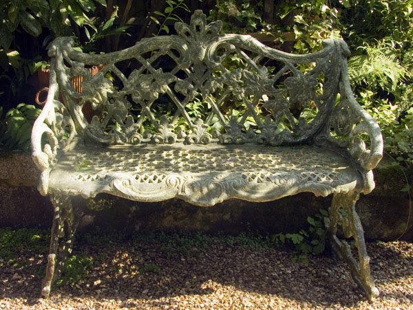 Bench,Serles House,Secret Garden,Wimborne
