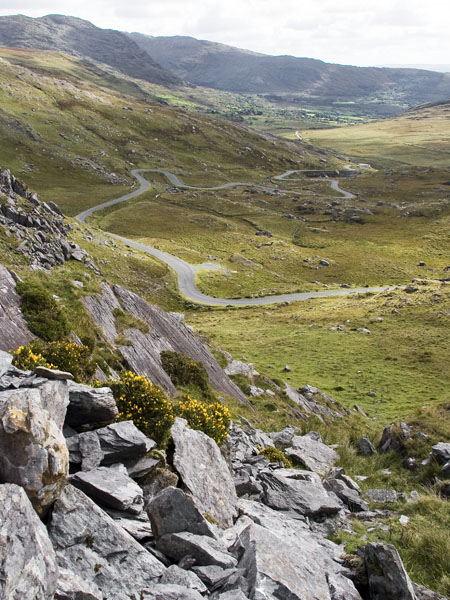 Healy Pass,Road,Rocks,Mountains,Beara Peninsula