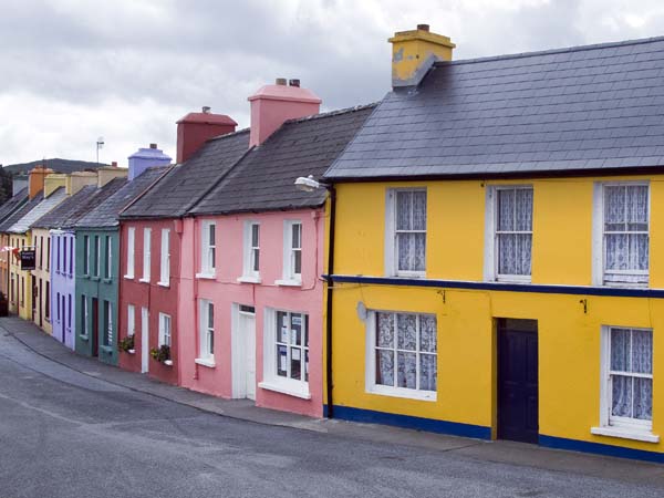 Eyeries,Houses,Street,Beara Peninsula
