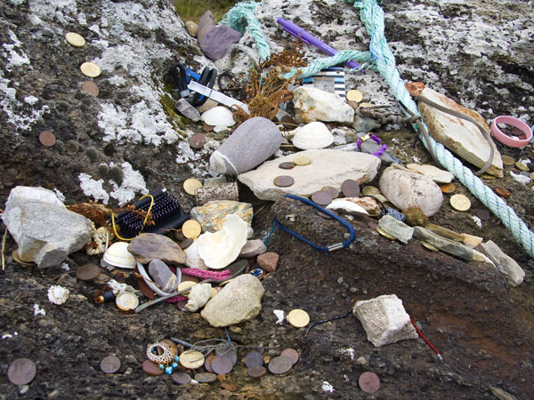 Hag of Beara,Offerings,Kilcatherine,Beara Peninsula,Standing Stone