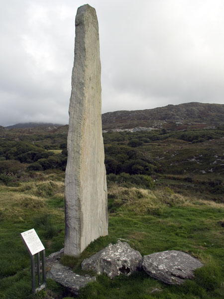 Ballycrovane,Ogham Stone,Standing Stone,Beara Peninsula