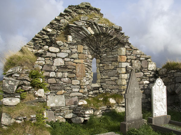 Kilcatherine Churchyard,Gravestones,Tombstones,Beara Peninsula