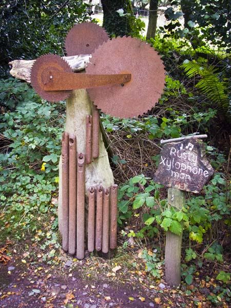 Xylophone Man,Sculpture,Artwork,Gleninchaquin Park,Beara Peninsula