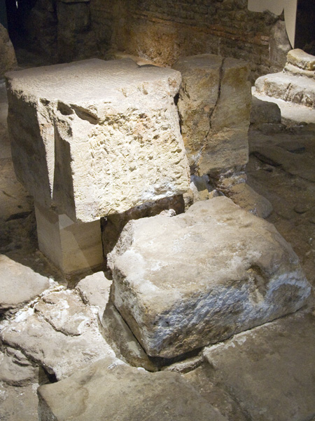 Stone Blocks,Roman Baths,Bath