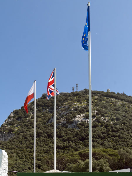 Flags,Princess Carolines Battery