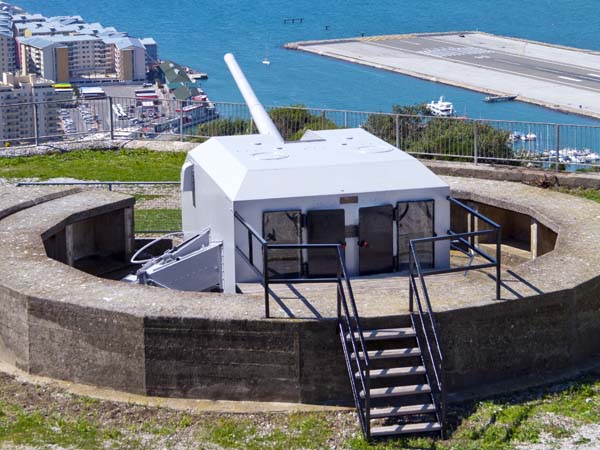 Princess Anne's Battery,No 2 Gun,5.25 Anti-aircraft Gun,World War 2