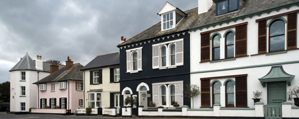 Houses,South Parade,Budleigh Salterton