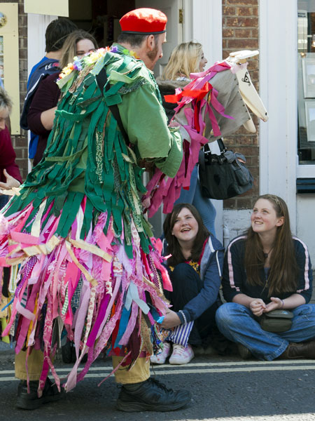 Hobby Horse,Wimborne Folk Festival,Dancers