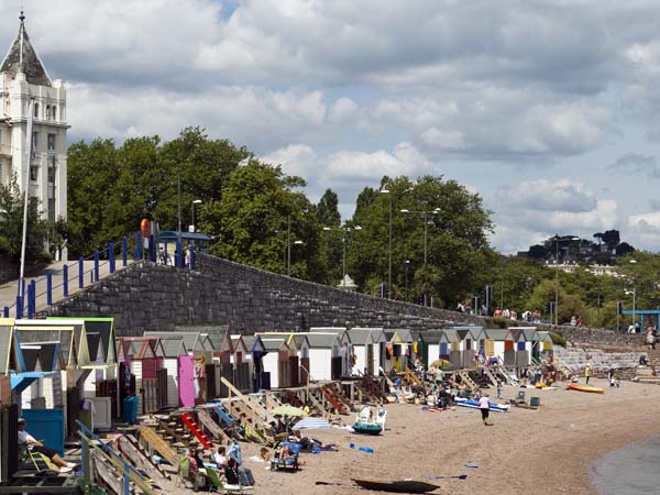 Corbyn's Beach,Torquay,Beachhuts