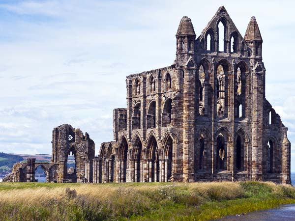Whitby Abbey,Church,Pond