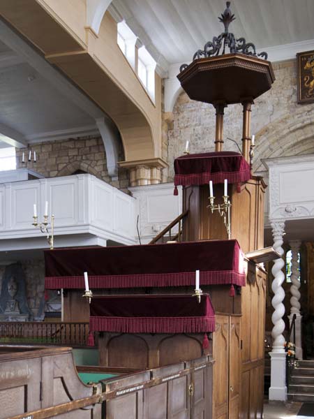 Triple Decker Pulpit,St Mary's Church,Whitby